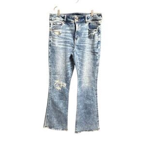 American Eagle Women’s High Rise Flare Artist Jean Size 14L